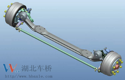 Loading 3.6-4.2 tons front axle assy